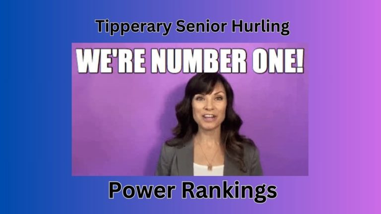 Tipperary Senior Club Hurling Power Rankings.