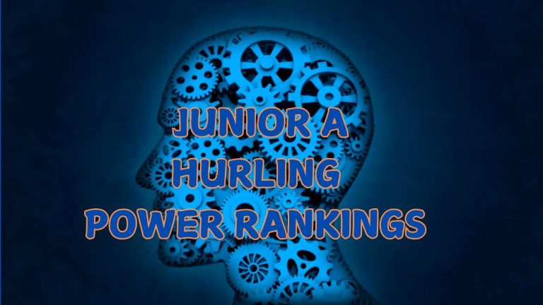 The Junior A Club Hurling Power Rankings, 8 to 1.